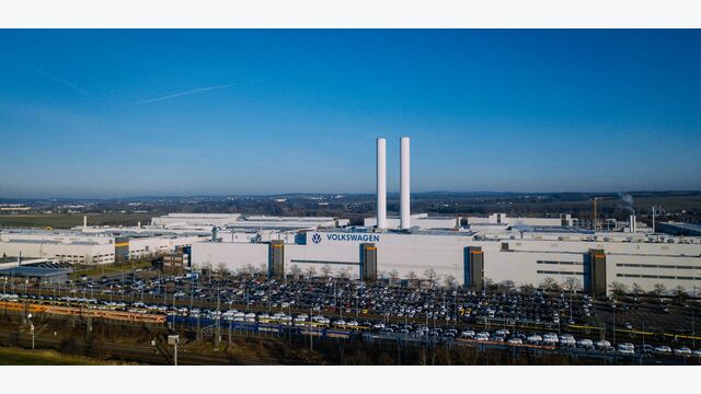 VW-Werk im Sächsischen Zwickau