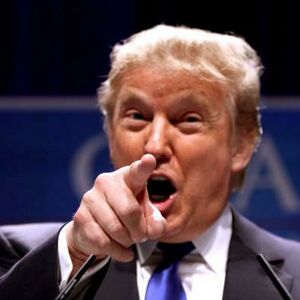 Ex-US-Präsident Donald Trump beherrschte die politische Inszenierung der Empörung