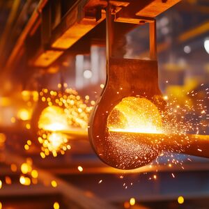 electric arc furnace, steelmaking process, state-of-the-art, steel mill, electric arcs, producing steel, scrap materials, eaf steel production, metalworking technology, industrial steel mill, metallurgy, steel production, recycling, sustainable steelmaking, energy-efficient, high-temperature, molten steel, steel industry, advanced technology, industrial process, steel manufacturing, metal recycling, furnace operation, steel plant, modern steelmaking, electric power, arc technology, steel recycling, industrial equipment, steel fabrication, steelworks, steel industry innovation, scrap metal, steel production efficiency, industrial innovation, steel technology, electric furnace, steel production process, metal industry, steel production technology, steel industry process, steel production innovation, steel production methods, steel production techniques.