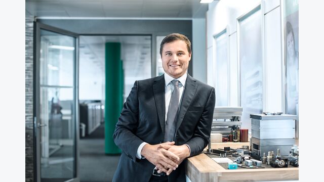 Guntram Meusburger, Geschäftsführer von Vorarlberger Normalienhersteller Meusburger