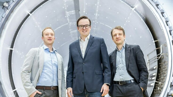© FACC Pressesprecher Jakob Reichsöllner (rechts), Thomas Murauer (links) und Andreas Perotti (Mitte), Digital Marketing