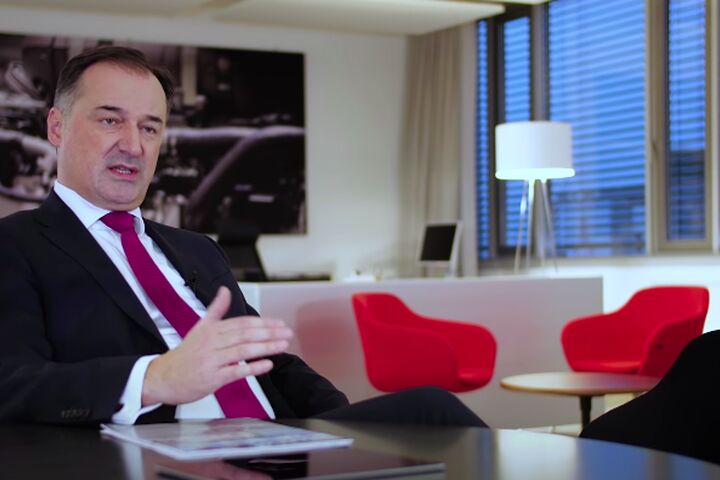 Frank Hiller, (ehemals) Vorstandsvorsitzender von Motorenbauer Deutz