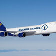 Frachtflugzeug von Kühne Nagel