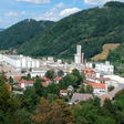 Papierfabrik Norske Skog in Bruck, Österreich