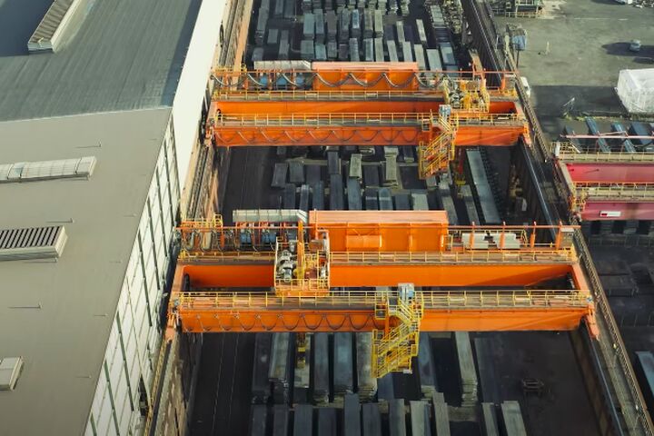 Warmbreitbandstraße der Salzgitter Flachstahl