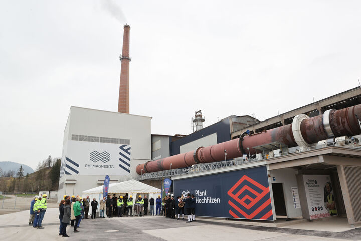 Eröffnung von Dolomite Resource Center Europe im Werk Hochfilzen von RHI Magnesita