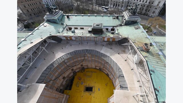 Umbau und Sanierung des Parlaments