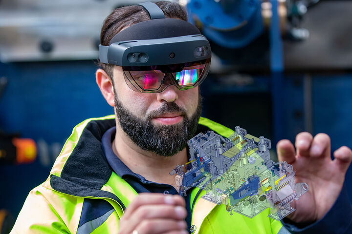 Hololens Datenbrille bei Andritz