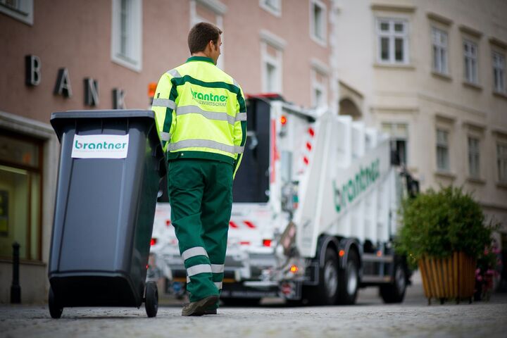 Sensorisiertes Müllfahrzeug