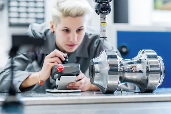 Mitarbeiterin bei Boehlerit