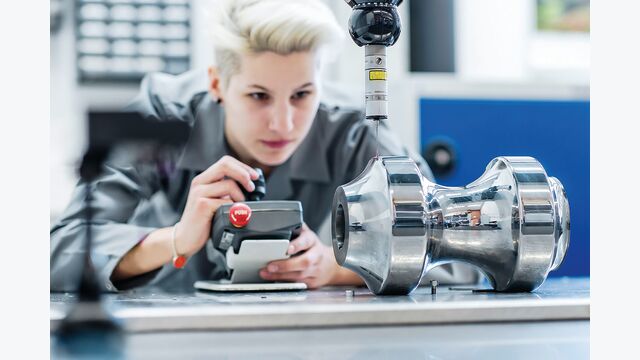 Mitarbeiterin bei Boehlerit