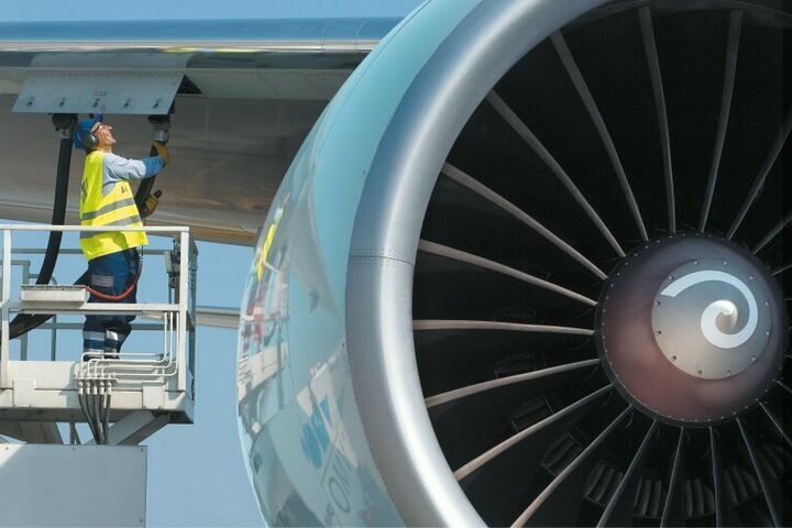 Flugzeugbetankung OMV AEG Fuels Aviation