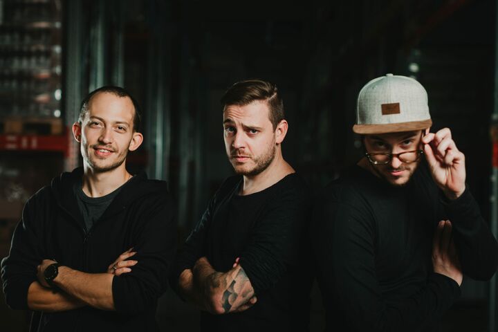 Logsta-Gründerteam (v. li.): Dominik Bieringer, Georg Weiß, Christoph Glatzl