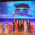 V.l.: Burkhard Neurauter (Infineon) Tanya Altmann (Skoda Transportation), Stephan Fester (SAP), Thomas Stottan (Audio Mobil Elektronik), Walter Böhme (Österreichischer Verein für Kraftfahrzeugtechnik), Eva tatschl-Unterberger (DigiTrans GmbH), Florian Danmayr (Automobil-Cluster)