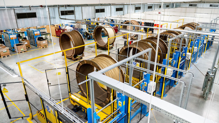© Semperit AG Holding hydraulische Schläuche von Semperit am Standort Odry, Tschechien