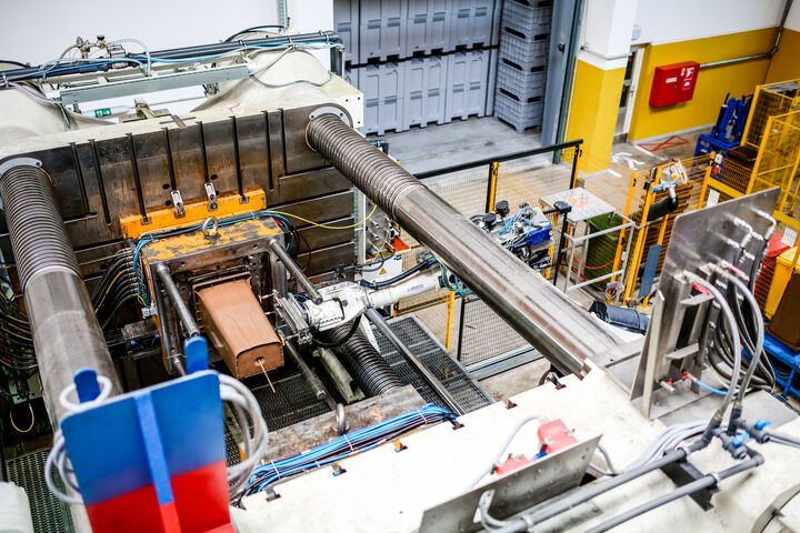 Produktion beim Kusntstoffverarbeiter Europlast