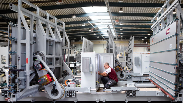 © LiSEC Die Produktion des Maschinenbauers Lisec in Seitenstetten