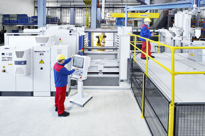 Druckgussmaschine am AIT LKR Ranshofen