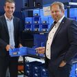 Kai von Buddenbrock, CEO von Bossard Österreich und Peter Reiter, Procurement Manager bei Lindner Recyclingtech