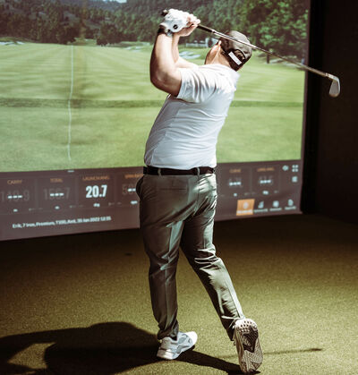 © Ruff Golf Ruff Golf bietet Indoor Golfen
