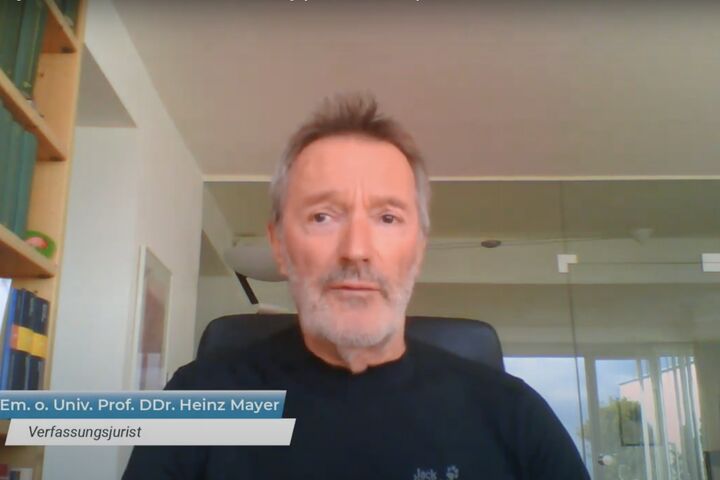 Heinz Mayer, Verfassungsjurist