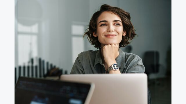 Bei SHE goes DIGITAL vernetzen sich Frauen mit zukünftigen Arbeitgebern.