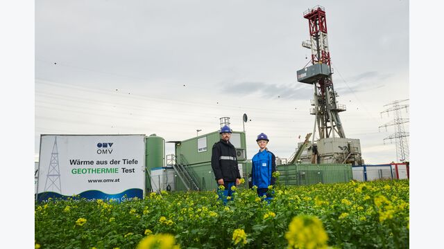 Zur Testung des Potenzials von Geothermie (Erdwärme) führt die OMV durch einen Workover an der Sonde Aderklaa 96 ein Projekt im Wiener Becken durch.
