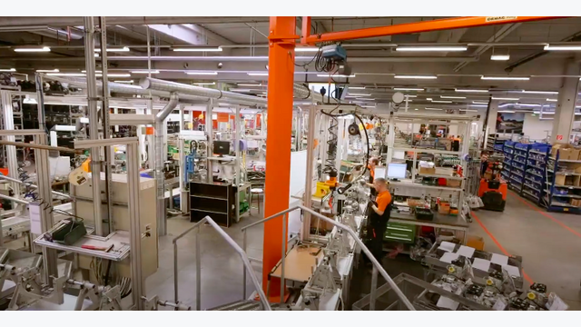 Produktion beim Fahrzeughersteller KTM, Teil von Pierer Industrie