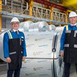 v.l. Herbert Eibensteiner, CEO der voestalpine AG und Hubert Zajicek, Leiter der Steel Division