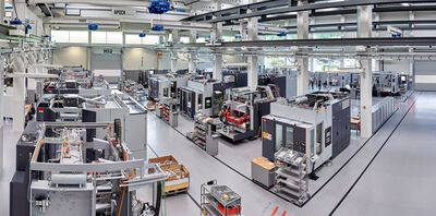 © Fill Produktion der Zerspanungsmaschinen in der Fill Future Zone in Gurten