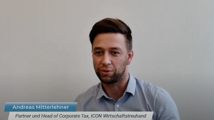 © WEKA Industrie Medien Andreas Mitterlehner, Head of Tax, ICON Wirtschaftstreuhand
