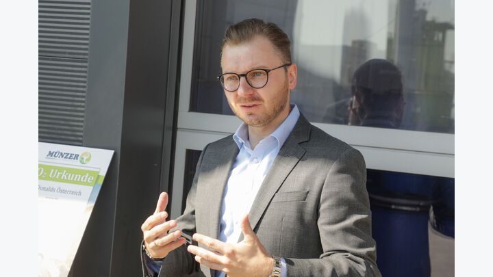 Ewald-Marco Münzer, CEO von Münzer Bioindustrie