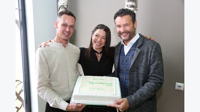 Thomas Modritsch, Sabrina Martin und Johann Hafner (von links)