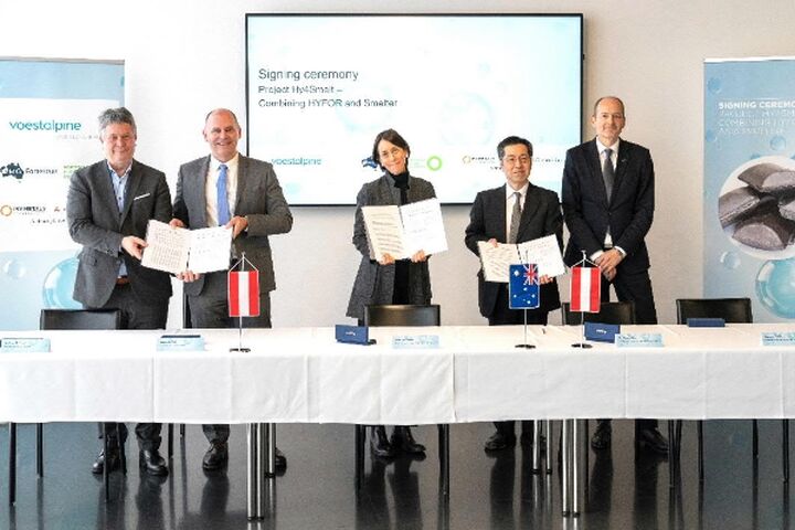 Primetals Technologies, Fortescue und die Voestalpine entwickeln und bauen eine industrielle Großanlage für die Herstellung von emissionsfreiem Eisen.