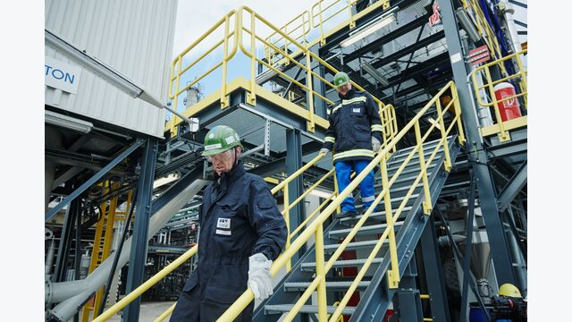 Chemische Recycling Anlage Raffinerie Schwechat