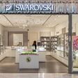 Madrid, Spain - 9 November 2021: Swarovski jewellery shop in Madrid