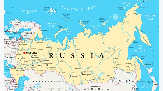 russia, map, moscow, russian federation, russian, federation, eurasia, saint petersburg, novosibirsk, yekaterinburg, kaliningrad, barents sea, bering sea, volga, siberia, lake baikal, baikal, sakhalin island, kamchatka peninsula, kamchatka, amur, cruise destination, cruise, destination, europe, coastline, country, land, state, republic, capital, great power, kazakhstan, ukraine, soviet union, political map, atlas, cartography, geography, travel, abstract, illustration