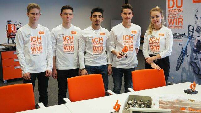 Lehrlinge bei Blum: Zentraler Unternehmenswert sind seit Großvaters Zeiten die Mitarbeiter.