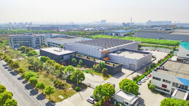 Das Blum-Werk in Shanghai ist für Wachstum gebaut.