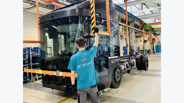 die rundum verglaste Kabine sorgen für ein weites Sichtfeld von 220 Grad und reduzieren die gefährlichen toten Winkel