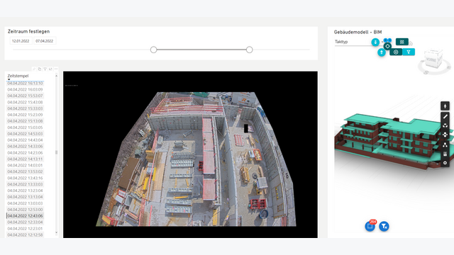Baufortschrittserkennung