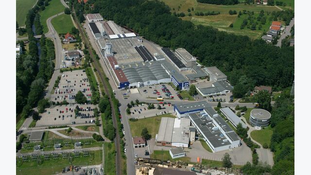 Varta-Werk im deutschen Ellwangen