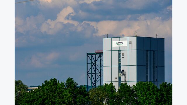 Am Standort in Heiligenkreuz produziert Lenzing ﻿umweltschonende Lyocellfasern