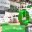 Schneider Electric Messestand auf der Interpack