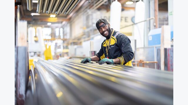 Wienerberger-Mitarbeiter bei der Arbeit