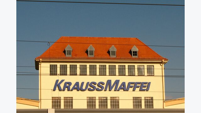 Das KraussMaffei-Werk in Allbach bei München