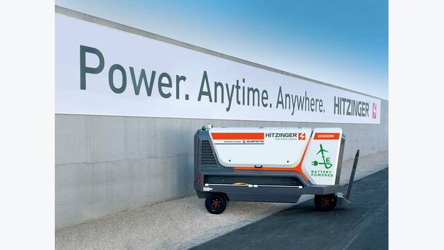 Flugzeug-Bodenstromversorgungen von Hitzinger