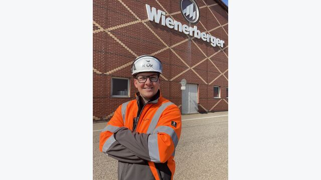 © Wilfried Lechner Christopher Wagner übernimmt die Werksleitung am Wienerberger-Standort in Hennersdorf.