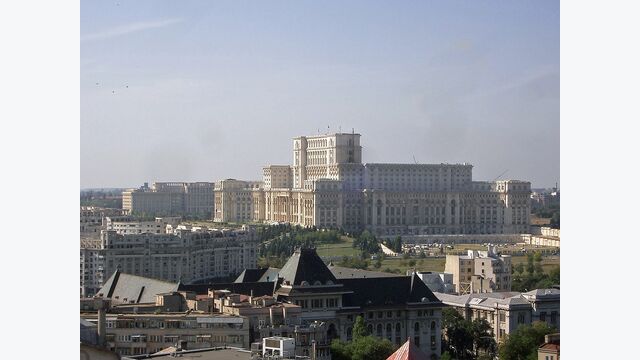 Rumänisches Parlament