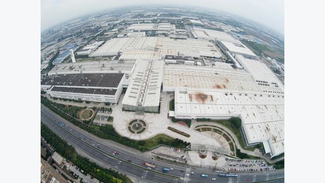VW-Werk in Anting bei Shanghai